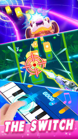 Beat Fire: Dance Music Rush Screenshot 1