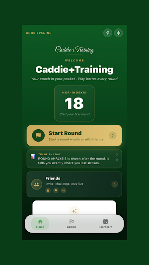Caddie+Training Screenshot 0