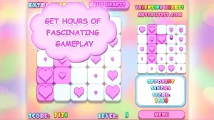 Valentine Hearts Collapse Game Screenshot 3