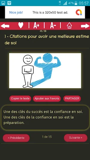 Reconstruire son estime de soi Screenshot 3