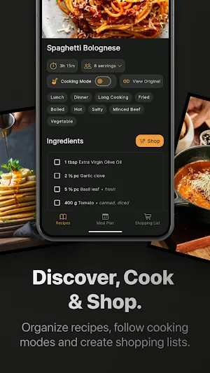Meally: Meal Planner & Recipes Screenshot 3