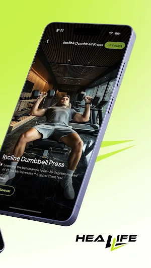 Healife: Fitness Workout Plans Screenshot 1