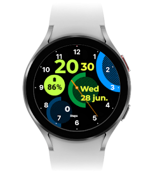 Circle Time Watch Face Screenshot 1
