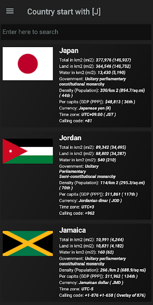 Countries Screenshot 3