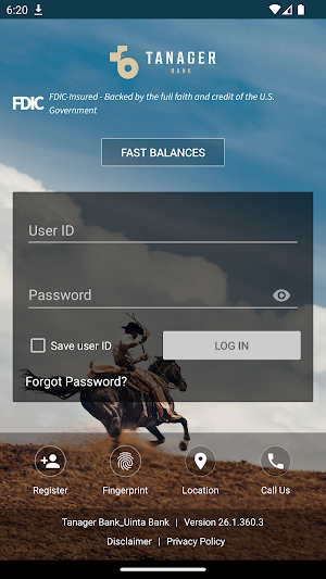 Tanager Bank Screenshot 1