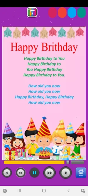 Word Activity, Coloring & Song Screenshot 2