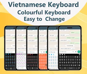 Vietnamese  keyboard themes Screenshot 3