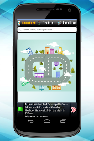 GPS Route Address Finder Screenshot 1