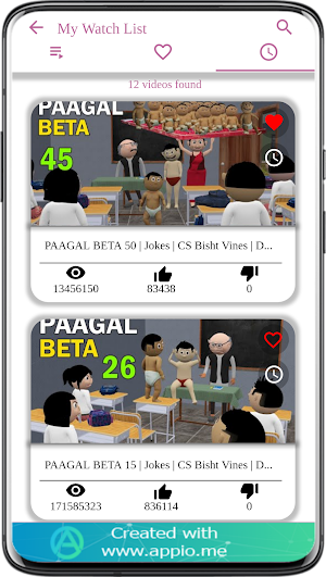 Pagal Beta Funny Videos Screenshot 3