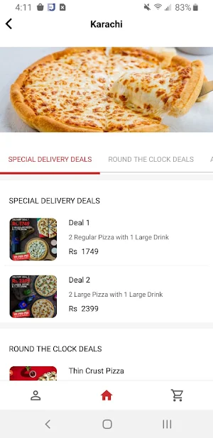 California Pizza Screenshot 1