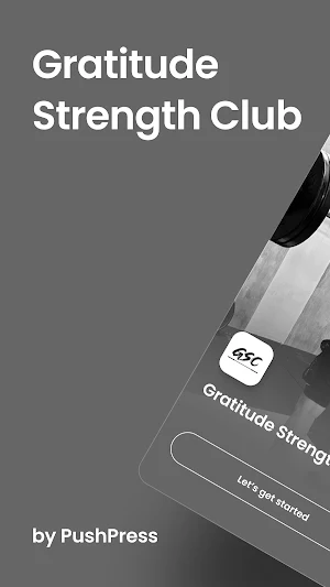Gratitude Strength Club Screenshot 0