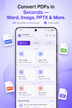 DrutoPDF: PDF Scanner & Tools Screenshot 2