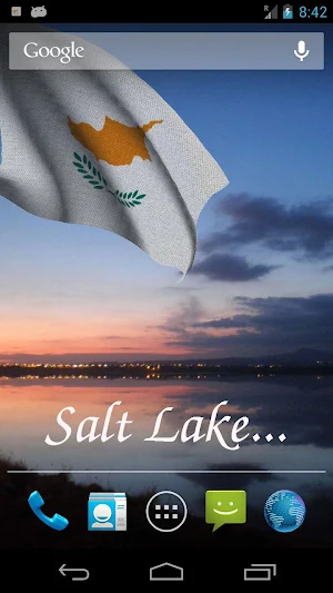 Cyprus Flag Live Wallpaper Screenshot 2