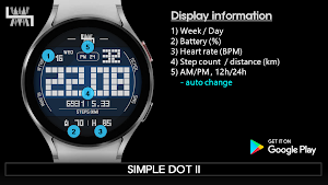 LMwatch simple dot II Screenshot 1