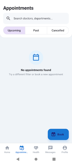 KlinicX Patient Screenshot 1