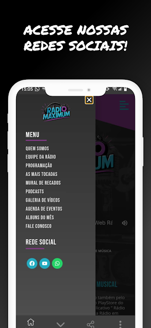 Rádio Maximum Screenshot 2
