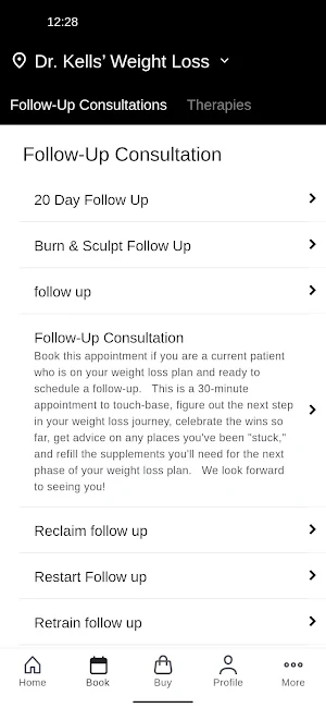Dr. Kells' Weight Loss Screenshot 1