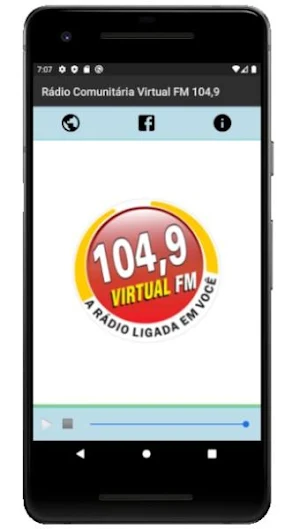 Rádio Comunitária Virtual FM Screenshot 1