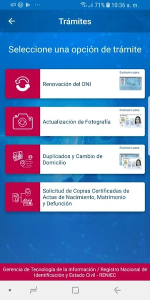 DNI BioFacial Screenshot 0