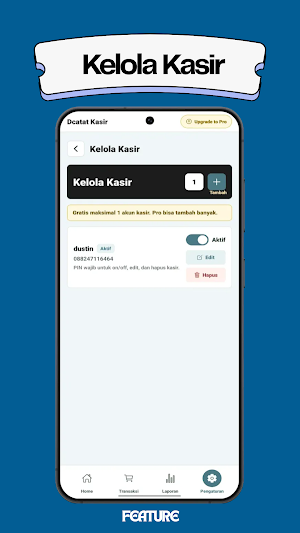 Dcatat - Aplikasi Kasir UMKM Screenshot 3