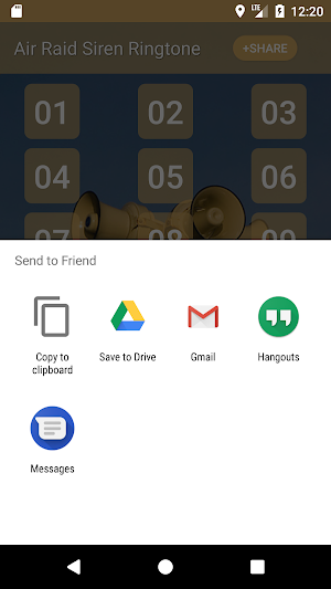 Air Raid Siren Ringtone & Alarm Clock Screenshot 3
