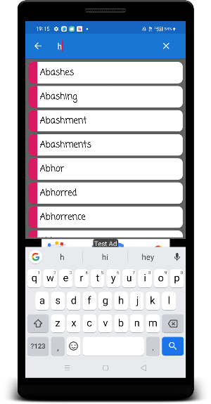 English To Hebrew Dictionary Screenshot 1