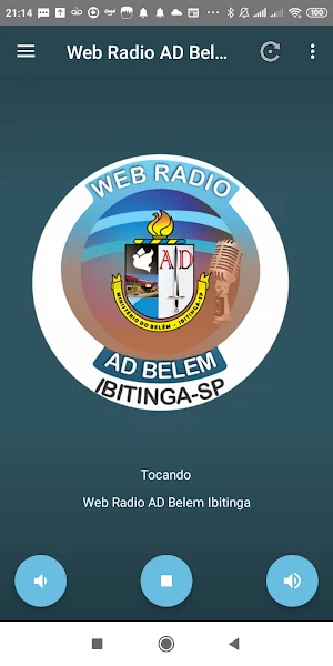 Web Radio AD Belem Ibitinga Screenshot 3
