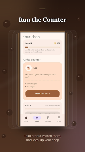 Fake Boba App Screenshot 2
