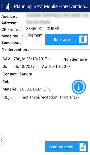 Gesatel SAV mobile Screenshot 1