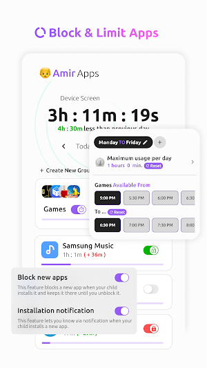 Vorala | Easy Parental Control Screenshot 1