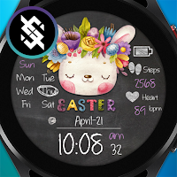 BFF3 - Easter and Bunny flower