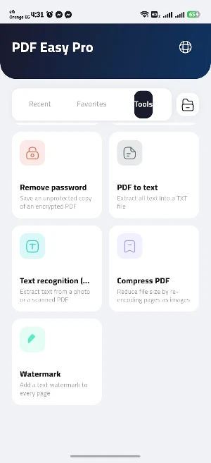 PDF Easy Pro Screenshot 1