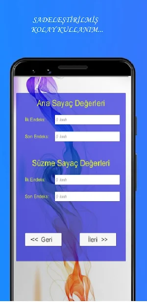 Süzme Sayaç Fatura Hesabı - Elektrik, Su, Diğer Screenshot 0