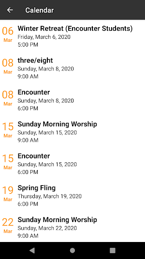 Calvary Wesleyan Church Screenshot 2