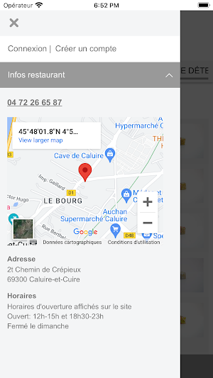 La perle sushi Screenshot 2
