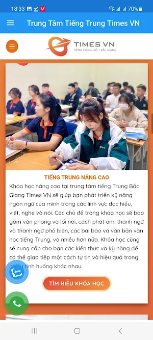 Trung Tâm Tiếng Trung Times VN Screenshot 3