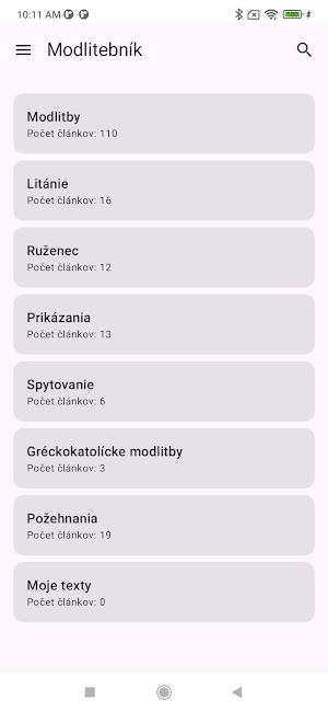 Modlitebník Screenshot 0