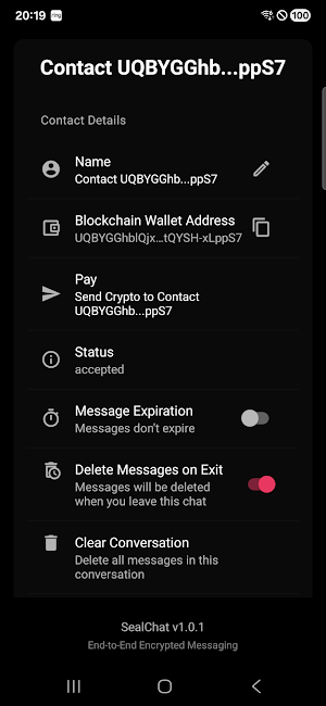 Sealsend Screenshot 1