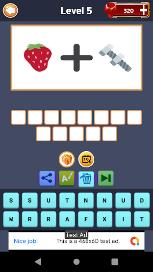 2 Pics 1 Word - Emoji Guessing Screenshot 3
