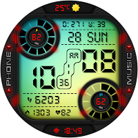 DIGI CONTUM CTS54 Watch face