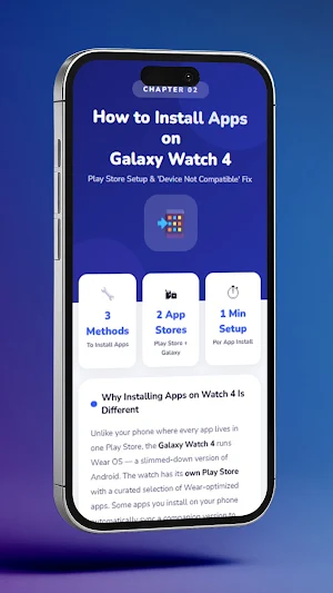 Galaxy Watch 4 App Guide Screenshot 1