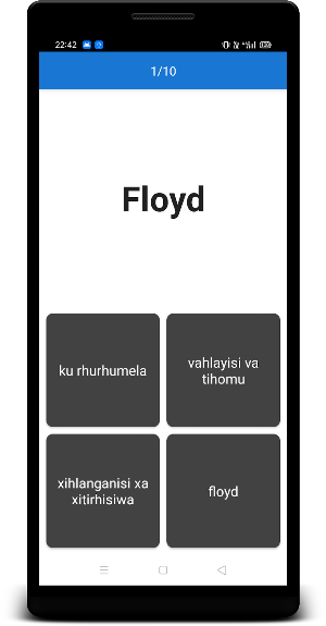 English To Xitsonga Dictionary Screenshot 2