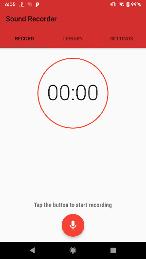 Sound Recorder Screenshot 0
