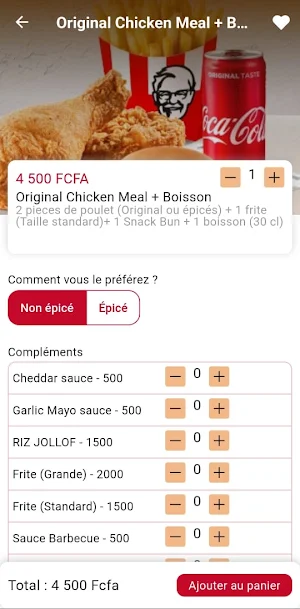Kfc Gabon Screenshot 3