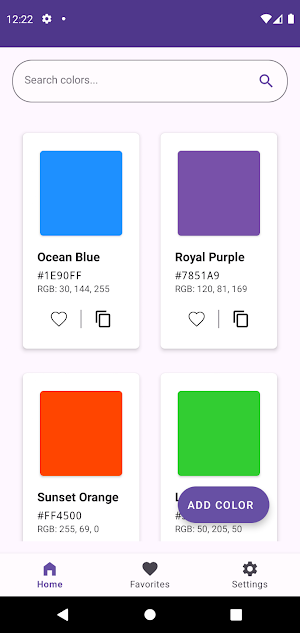 Hex Color Generator Screenshot 0