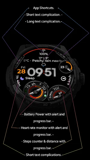 Watch Face CUE168 Screenshot 1