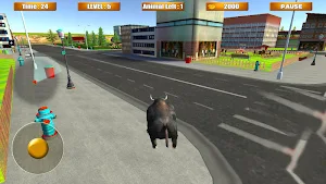Bull Attack Simulator 2016 Screenshot 2