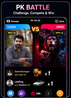VidLive: Live Streaming & PK Screenshot 2
