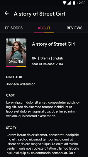 PocketMovies - Template Screenshot 3