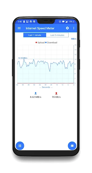 Internet Speed Meter - Test Screenshot 2